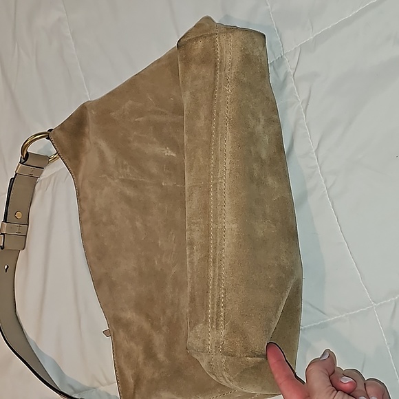 Suede Michael Kors hobo bag - Picture 7 of 8